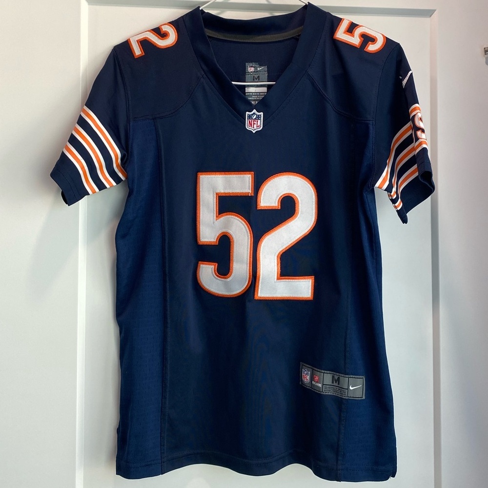 NIKE NFL | Chicago Bears Football Jersey | Mack # 52 | Kids Boys Size M - Picture 4 of 13